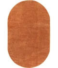 Jonathan Y SUPERSOFT Orange SEU100M 3ft. X 5ft. Oval Oval Rug