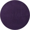 Jonathan Y SUPERSOFT Purple SEU100N 4ft. Round Rug