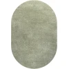 Jonathan Y SUPERSOFT Green SEU100O 6ft.2in. X 9ft. Oval Oval Rug