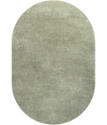 Jonathan Y SUPERSOFT Green SEU100O 6ft.2in. X 9ft. Oval Oval Rug