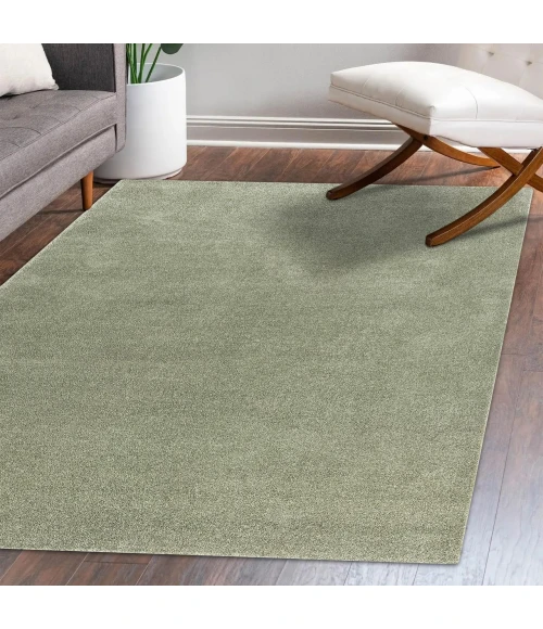 Jonathan Y SUPERSOFT Green SEU100O 10ft. X 14ft. Rect. Rug