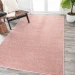 Jonathany Supersoft SEU100P Pink Area Rug 6 ft. 2 in. X 9 ft. Rectangle