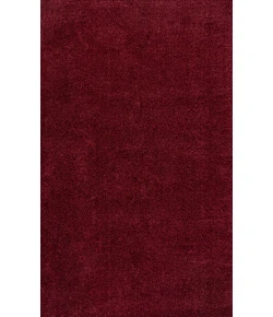 Jonathany Supersoft SEU100Q Dark Red Area Rug 10 ft. X 14 ft. Rectangle