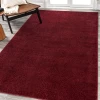 Jonathany Supersoft SEU100Q Dark Red Area Rug 12 ft. X 15 ft. Rectangle