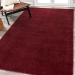 Jonathany Supersoft SEU100Q Dark Red Area Rug 6 ft. 2 in. X 9 ft. Rectangle