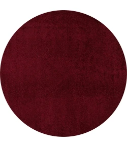 Jonathan Y SUPERSOFT Red SEU100Q 4ft. Round Rug