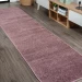 Jonathany Supersoft SEU100R Light Purple Area Rug 2 ft. X 8 ft. Runner
