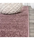 Haze Solid Low-Pile Light Purple 5 ft. x 8 ft. Area Rug