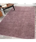 Haze Solid Low-Pile Light Purple 5 ft. x 8 ft. Area Rug