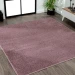 Jonathany Supersoft SEU100R Light Purple Area Rug 5 ft. 3 in. X 5 ft. 3 in. Square