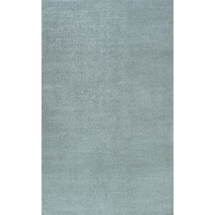 Haze Solid Low-Pile Light Blue 5 ft. x 8 ft. Area Rug