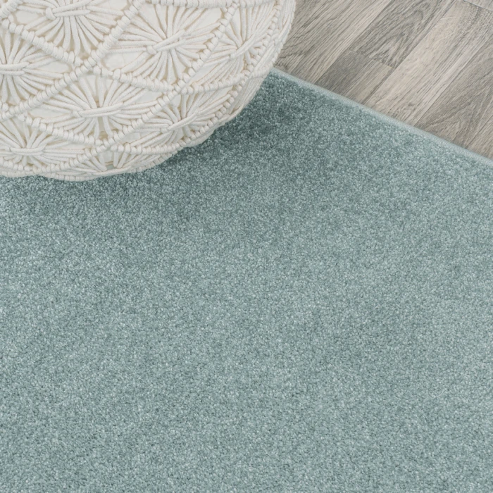 Haze Solid Low-Pile Light Blue 5 ft. x 8 ft. Area Rug