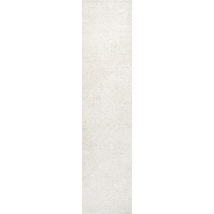 Jonathan Y SUPERSOFT Ivory SEU100T 2ft. X 14ft. Rect. Rug