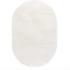 Jonathan Y SUPERSOFT Ivory SEU100T 6ft.2in. X 9ft. Oval Oval Rug