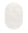 Jonathan Y SUPERSOFT Ivory SEU100T 6ft.2in. X 9ft. Oval Oval Rug