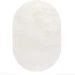 Jonathan Y SUPERSOFT Ivory SEU100T 5ft. X 8ft. Oval Oval Rug