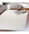 Jonathan Y SUPERSOFT Ivory SEU100T 6ft.2in. X 9ft. Rect. Rug