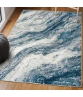 Jonathan Y SUPERSOFT Blue SEU300B 3ft. X 5ft. Rect. Rug