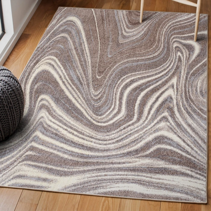 Jonathan Y SUPERSOFT Brown SEU301B 3ft. X 5ft. Rect. Rug