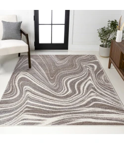 Jonathan Y SUPERSOFT Brown SEU301B 5ft. X 8ft. Rect. Rug