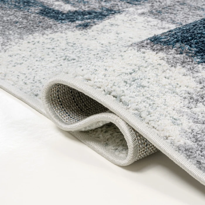 Jonathan Y SUPERSOFT Blue SEU302A 3ft. X 5ft. Rect. Rug