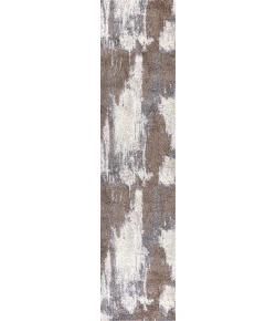 Jonathan Y SUPERSOFT Brown SEU302B 2ft. X 8ft. Rect. Rug