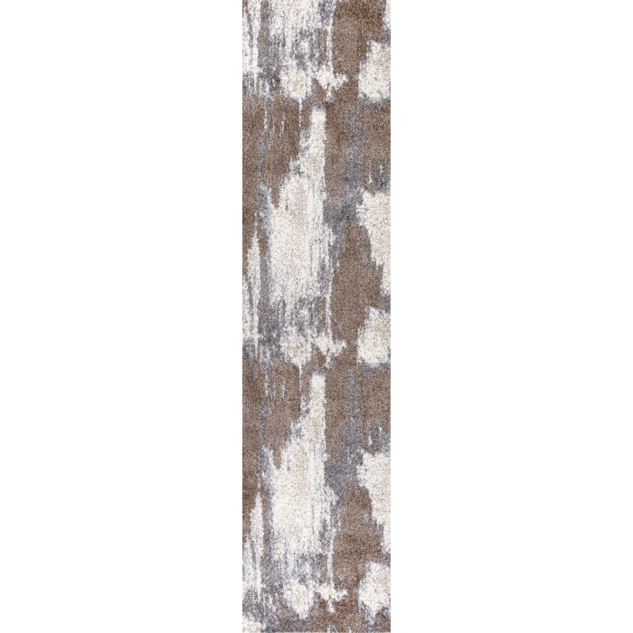 Jonathan Y SUPERSOFT Brown SEU302B 2ft. X 8ft. Rect. Rug