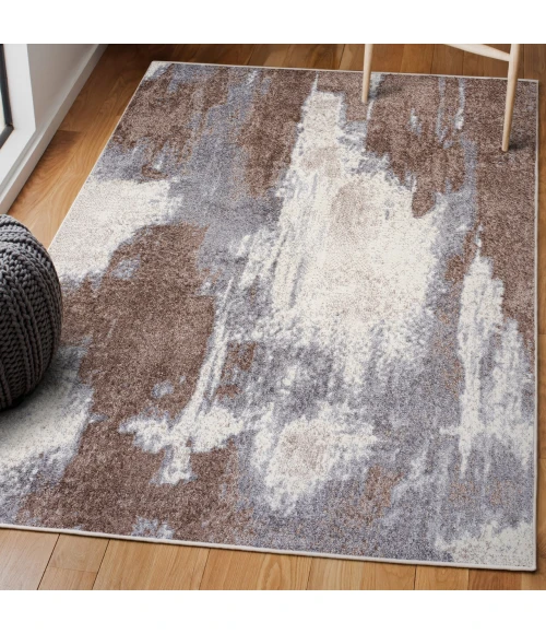 Jonathan Y SUPERSOFT Brown SEU302B 4ft. X 6ft. Rect. Rug