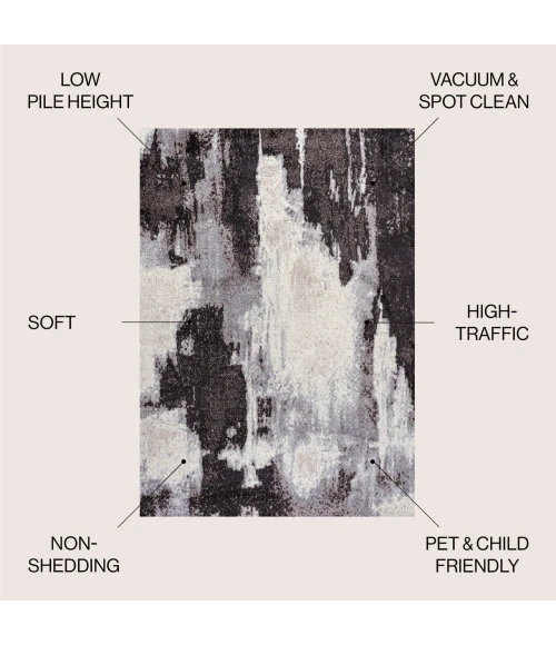 Jonathan Y SUPERSOFT Yellow TSN201D 7ft.-9in. X 10ft. Rect. Rug