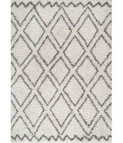 Jonathany London Shag SHG103A Beige/Dark Gray Area Rug 7 ft. 9 in. X 10 ft. Rectangle