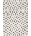 Algaida Moroccan Diamond Shag Beige/Dark Gray 3 ft. x 5 ft. Area Rug