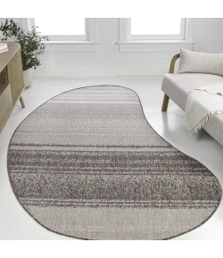 Jonathan Y SHAPES Gray SHP102B 8ft.-8in. X 12ft. Specialty Rug