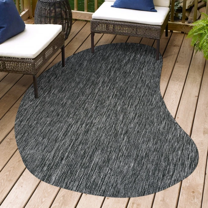 Jonathan Y SHAPES Gray SHP102B 6ft.2in. X 9ft. Specialty Rug