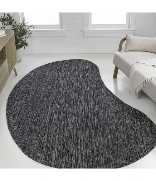 Jonathan Y SHAPES Gray SHP102B 6ft.2in. X 9ft. Specialty Rug