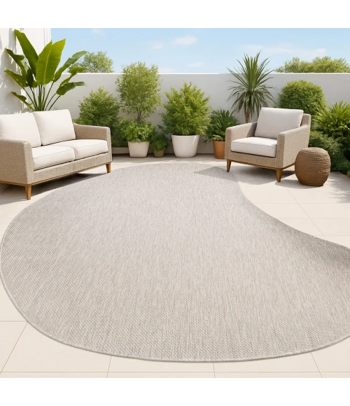 Jonathan Y SHAPES Gray SHP102D 8ft.-8in. X 12ft. Specialty Rug