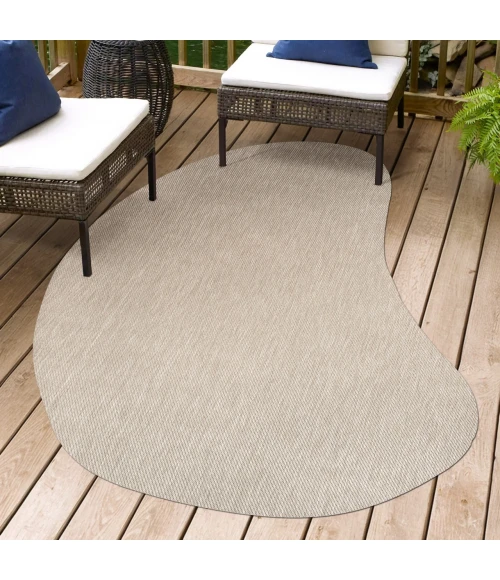 Jonathan Y SHAPES Gray SHP102D 8ft.-8in. X 12ft. Specialty Rug
