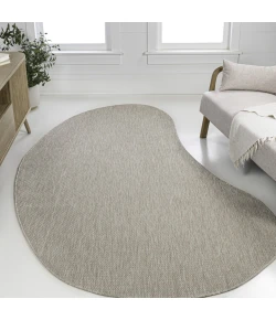 Jonathan Y SHAPES Gray SHP102D 8ft.-8in. X 12ft. Specialty Rug