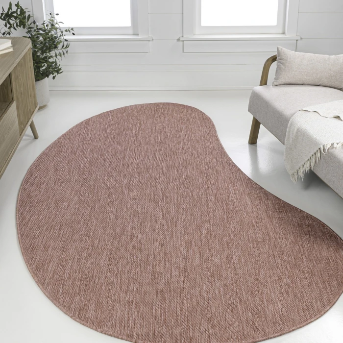 Jonathan Y SHAPES Pink SHP102F 6ft.2in. X 9ft. Specialty Rug