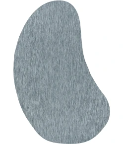 Jonathan Y SHAPES Blue SHP102G 6ft.2in. X 9ft. Specialty Rug