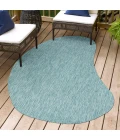 Jonathan Y SHAPES Blue SHP102G 6ft.2in. X 9ft. Specialty Rug