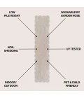 Jonathan Y SHAPES Pink SHP103B 2ft. X 8ft. Rect. Rug