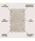 Jonathan Y SHAPES Pink SHP103B 8ft.-8in. X 12ft. Specialty Rug