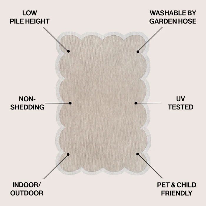 Jonathan Y SHAPES Pink SHP103B 8ft.-8in. X 12ft. Specialty Rug