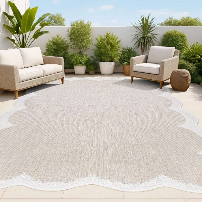 Jonathan Y SHAPES Pink SHP103B 8ft.-8in. X 12ft. Specialty Rug