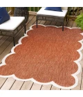 Jonathan Y SHAPES Red SHP103C 5ft.3in. X 7ft.7in. Specialty Rug