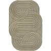 Jonathan Y SHAPES Brown SHP201A 7ft.-9in. X 10ft. Specialty Rug