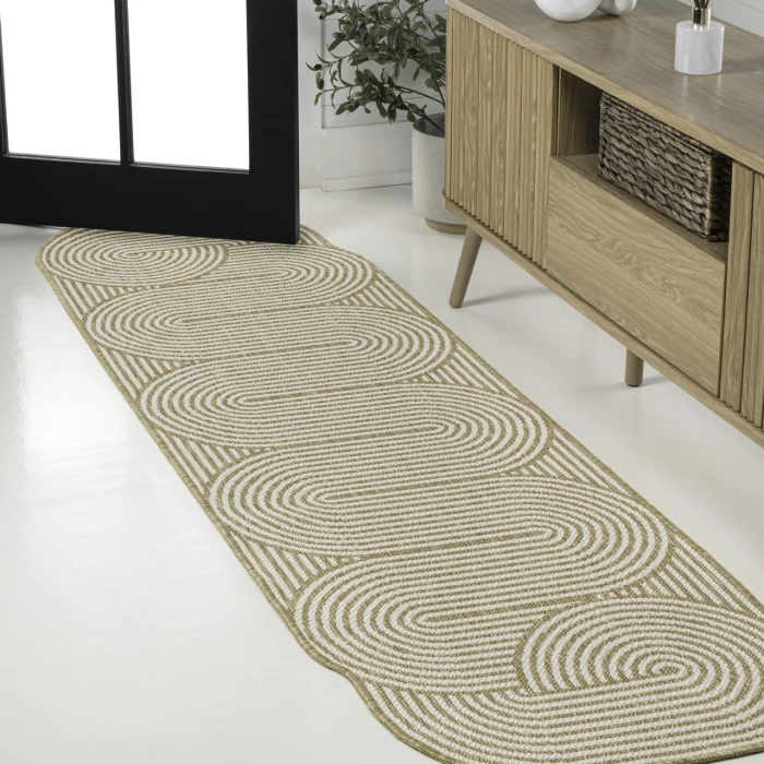 Jonathan Y SHAPES Brown SHP201B 2ft.-2in. X 8ft. Rect. Rug
