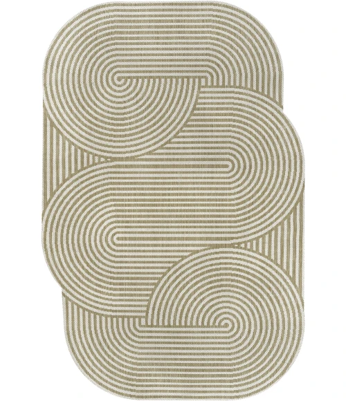 Jonathan Y SHAPES Brown SHP201B 7ft.-9in. X 10ft. Specialty Rug