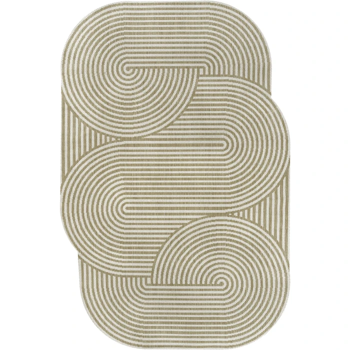 Jonathan Y SHAPES Brown SHP201B 6ft.7in. X 9ft.6in. Specialty Rug