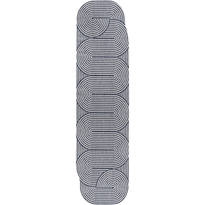 Jonathan Y SHAPES Blue SHP201C 2ft.-2in. X 8ft. Rect. Rug
